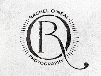 RO Photo black icon letters monogram photography pictures wedding white
