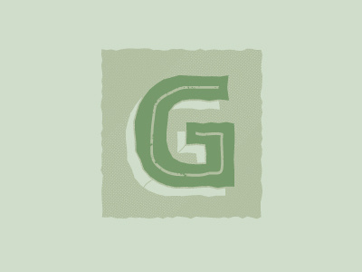 G crops g garden green icon leaf letter logo mark typography