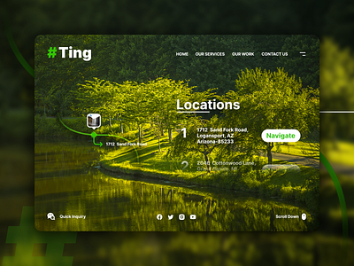 # Ting Design app art branding creative design fake design fake design fonts logo map view ting typography ui ux vector web