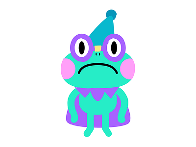 Sad Birthday Frog