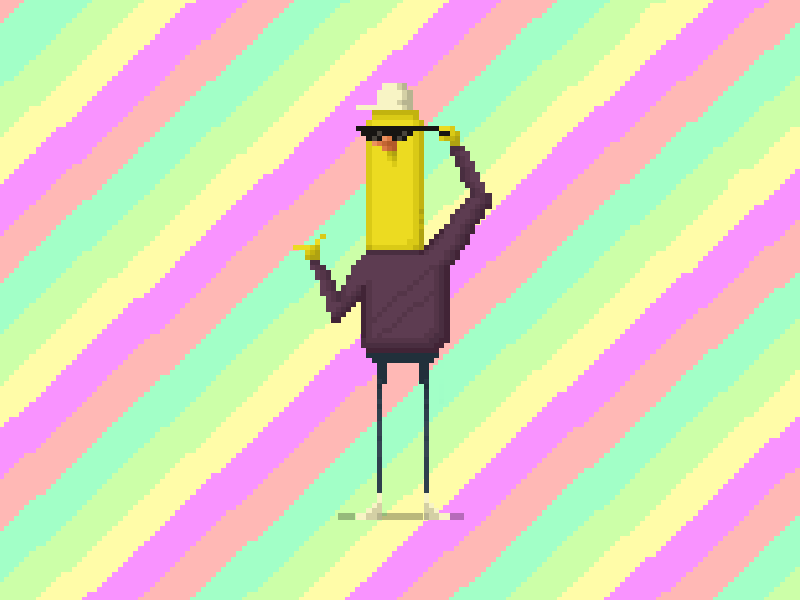 Mr Chi, Deal With It animatedgif animation characterdesign digital gif photoshop pixel dailies pixelart