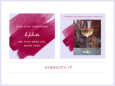 Social layouts for vinocity.it brush editorial facebook feed geometric graphic instagram layout social stroke wine