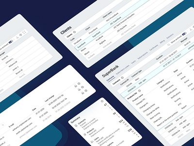 Neoflex Loan Bureau—analytical platform adaptive banking business components design interface product design ui ux