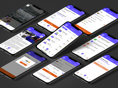 Mobile App. Система лояльности banking business components interface mobile ui ux