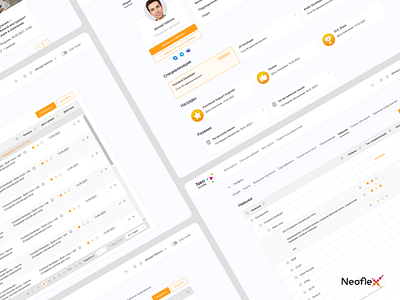 Learning platform. Components adaptive business components design interface ui ux