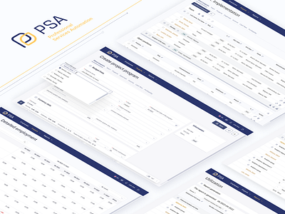 Professional Services Automation adaptive business components design interface ui ux
