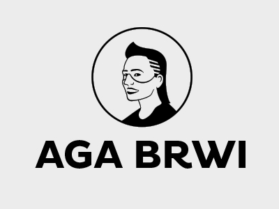 AgaBrwi logo