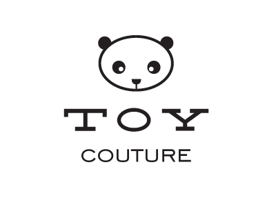 Toy Couture Logo brand logo panda toy