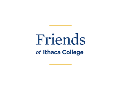 FIC Wordmark brand ithaca college typography wordmark