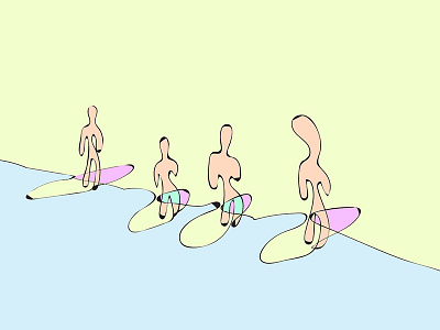 Contour Surfers