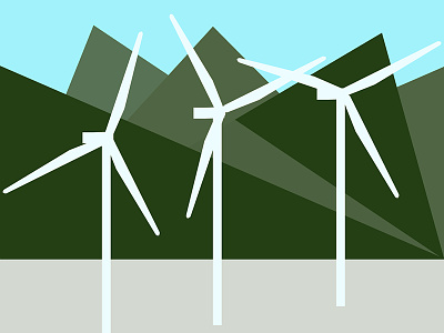 Wind Farm palm springs wind farm windmill