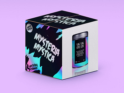 Something Strange cosmetic neon packaging packaging design product design