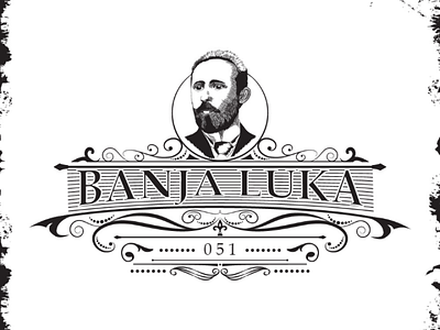 Vintage logo (Banja Luka) adobeillistrator logo vintage