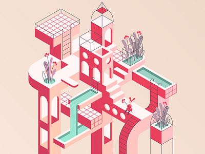 isometric palace