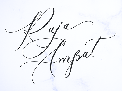 Raja Ampat – Modern Wedding Fonts beautiful font branding design graphic design logo typography valentines fonts