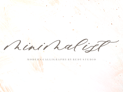 Minimalist Script – Modern Calligraphy Fonts