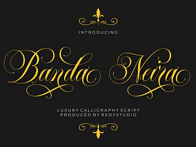 Banda Neira Script – Elegant Calligraphy Fonts