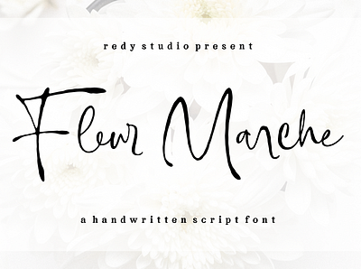 Fleur Marche – Modern Calligraphy Font beautiful font branding design graphic design handwritten illustration logo typography ui valentines fonts