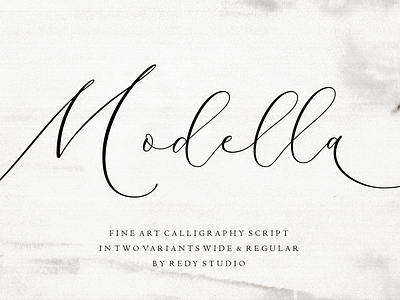 Modella – Modern Wedding Fonts