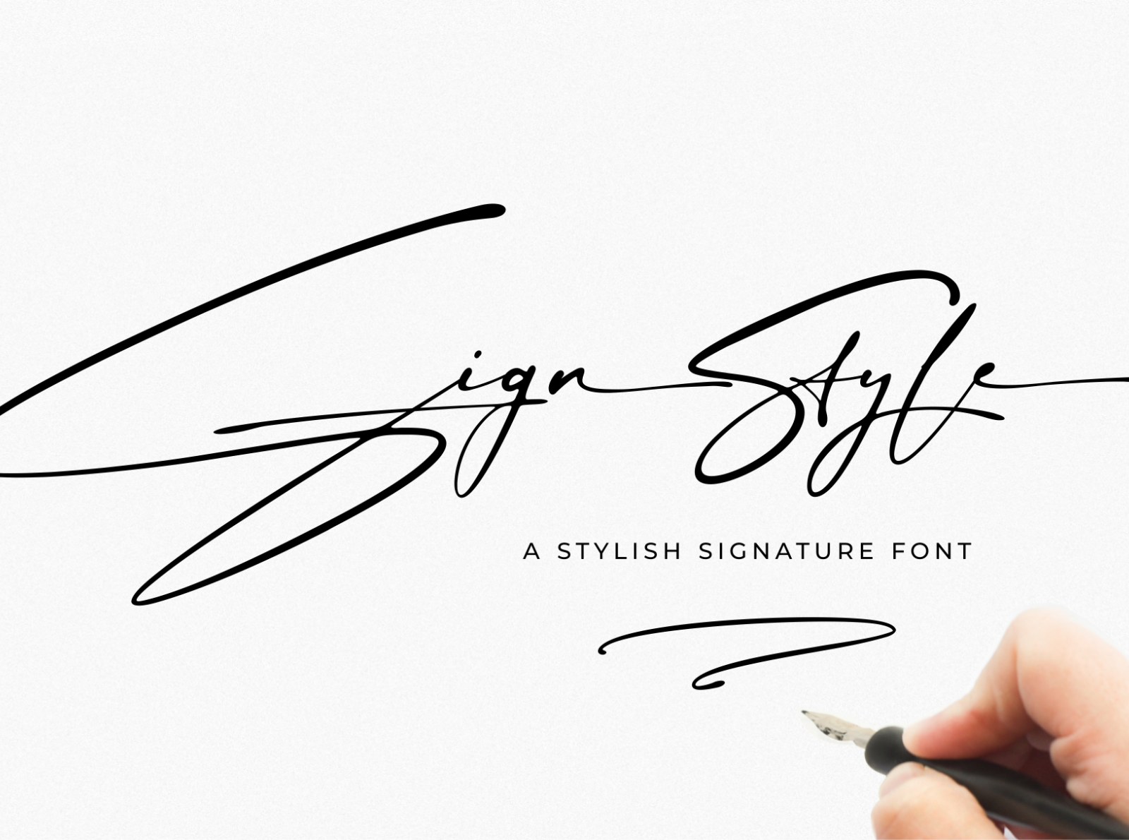 Sign Style – Elegant Signature Font by Redy Studio on Dribbble