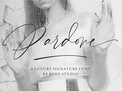 Pardone – Luxury Signature Font