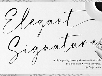 Elegant Signature – Casual Chic Font