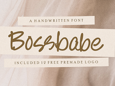 Bossbabe – Modern Calligraphy Fonts