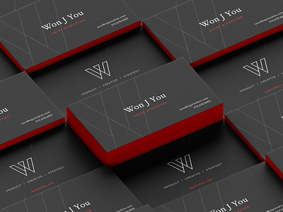 WJY Studios Business Card Design