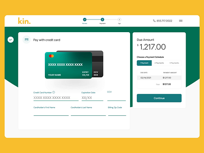 Credit Card Payment Entry Screen animation credit card credit card payment insurance microinteraction payment ui ux uxui website