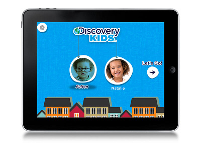 Discovery Kids iPad App app ipad kids launch screen