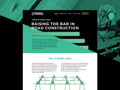 Dowel Bar Construction Website Design