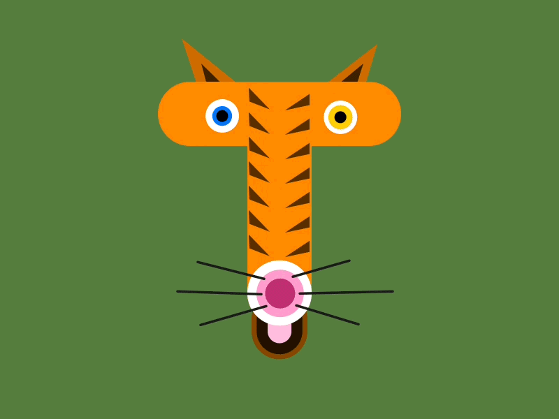 T 36daysoftype t tiger type
