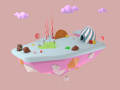 Candy Island 3d