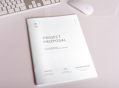 Project Proposal Template a4 size clean design graphic design layoutdesign minimal proposal proposal design simple