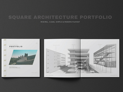 Square Architecture Portfolio / Catalogue