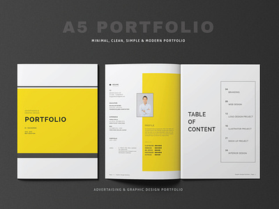 A5 Graphic Design Portfolio