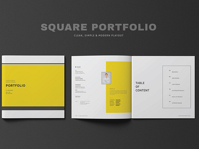 Square Graphic Design Portfolio