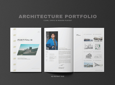 A5 Architecture Portfolio a5 a5 potrait architecture catalog design clean design graphic design layoutdesign portfolio design simple