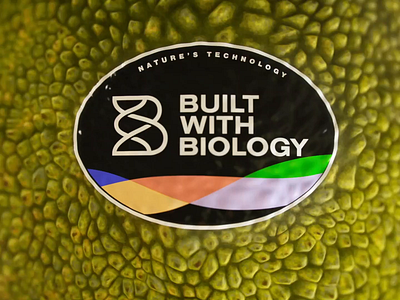 Built With Biology Teaser animation biotech brand guide branding conference event identity logo nature tech typography