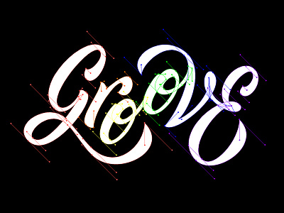 Groove bezier groove illustrator logo music vector