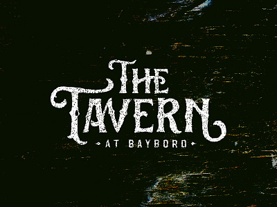 The Tavern brand food identity lettering logo rebrand restaurant tavern typography wordmark