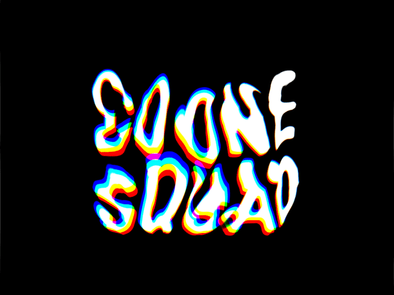 Goone Squad animation brand branding design handlettering identity illustration lettering logo logo sting type typography wordmark