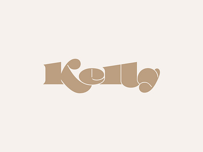 Kelly branding handlettering identity illustration lettering logo type typography wordmark
