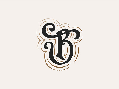 TB Monogram badge florida handlettering identity illustration lettering logo monogram tampa bay typography victorian