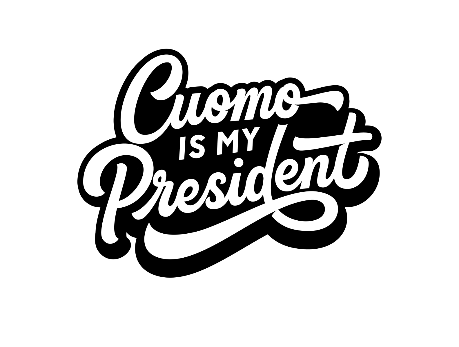 Cuomo is my president by Chika Okeke on Dribbble