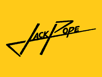 Jack Pope behance brandidentity businesslogo customlogo customtypography etsy freelancer goodtype handdrawntypography logo logodesign logotype personallogo portfolio signature typematters uniquefont