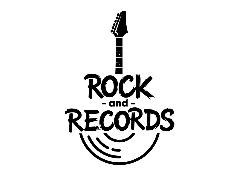 Rock and Records by Chika Okeke on Dribbble