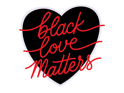 BLACK LOVE MATTERS - Custom design for a Clothing Brand