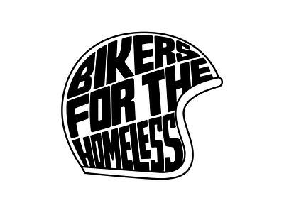 Bikers for the homeless apparel logo business clothing clothing logo custom lettering custom logo design art fashion hand lettering handdrawn type handtypography lettering logo logos logotype rocketship streetwear tshirt art tshirtdesign typogaphy