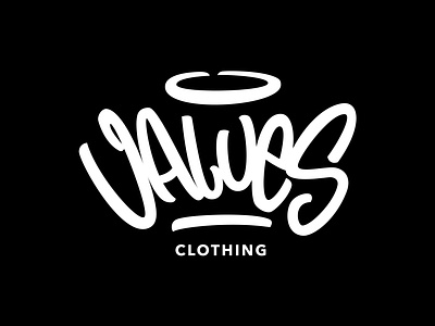Values Clothing - Street Wear Logotype